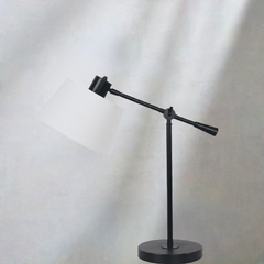 Sarantino Adjustable Metal Table Lamp In Black