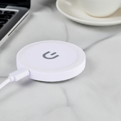 PLUGD 15W USB-C Qi Wireless Charging Pad for iPhone & Android Phones