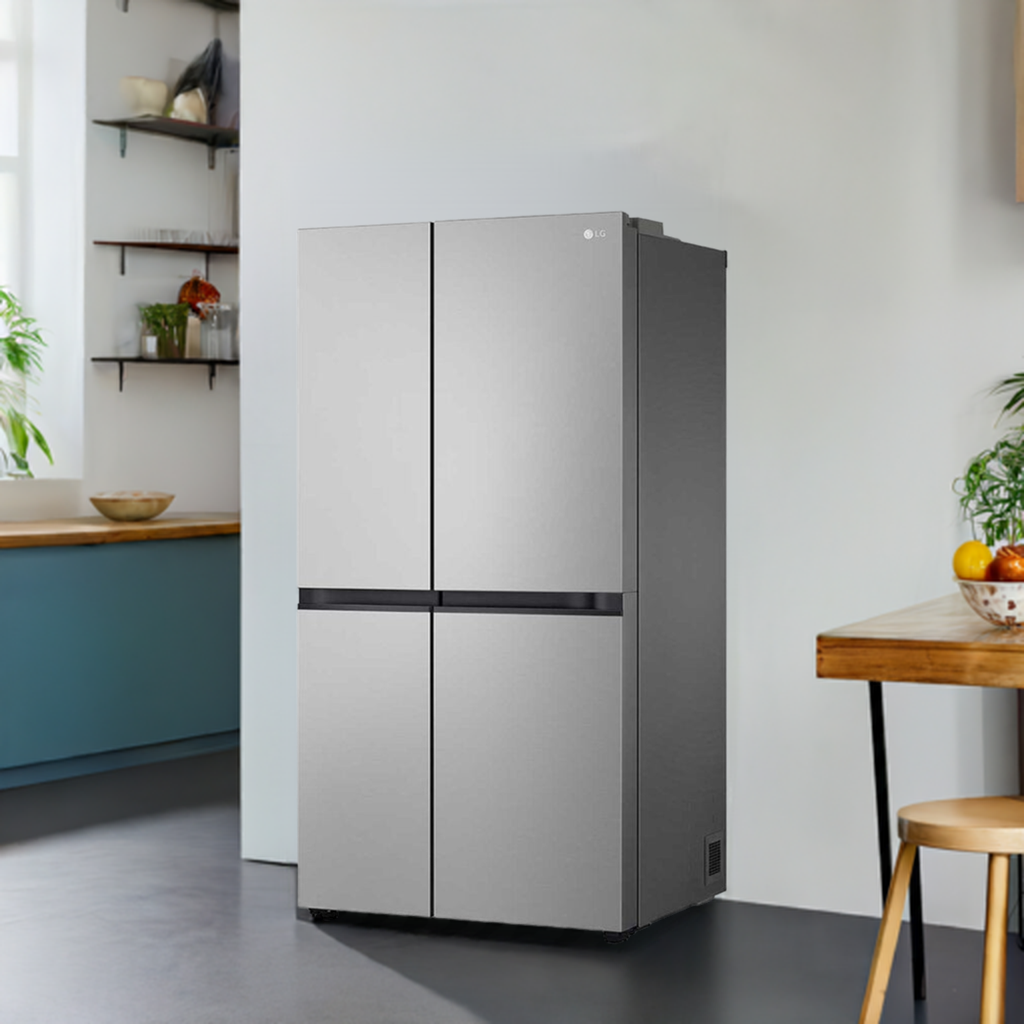 LG 655L Side By Side Fridge GS-B600PL Stainless Steel