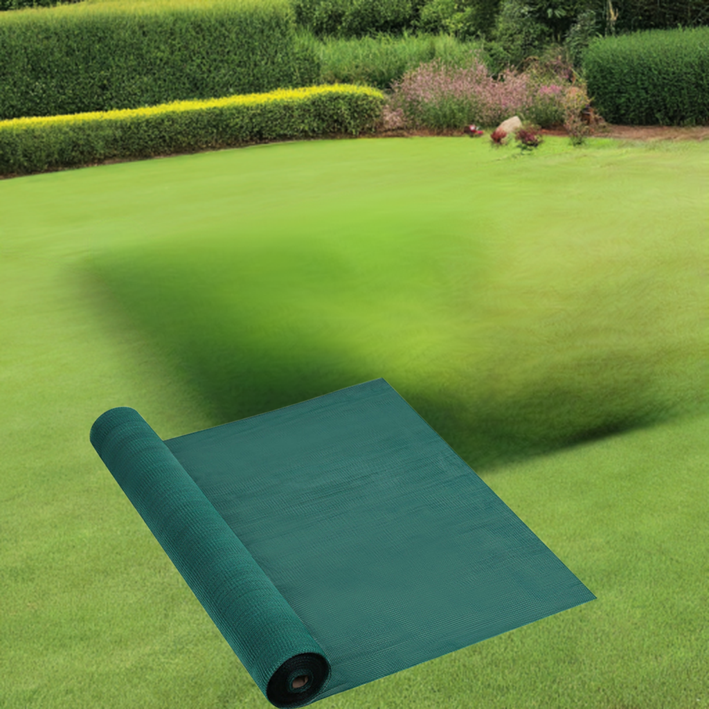 Instahut 50% Shade Cloth 3.66x20m Shadecloth Wide Heavy Duty Green