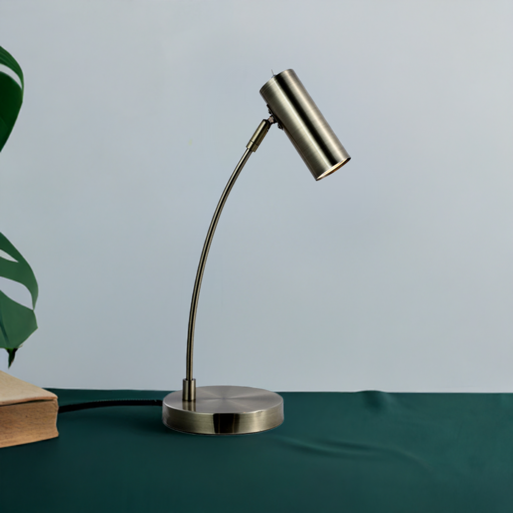 Sarla Table Lamp - Antique Brass