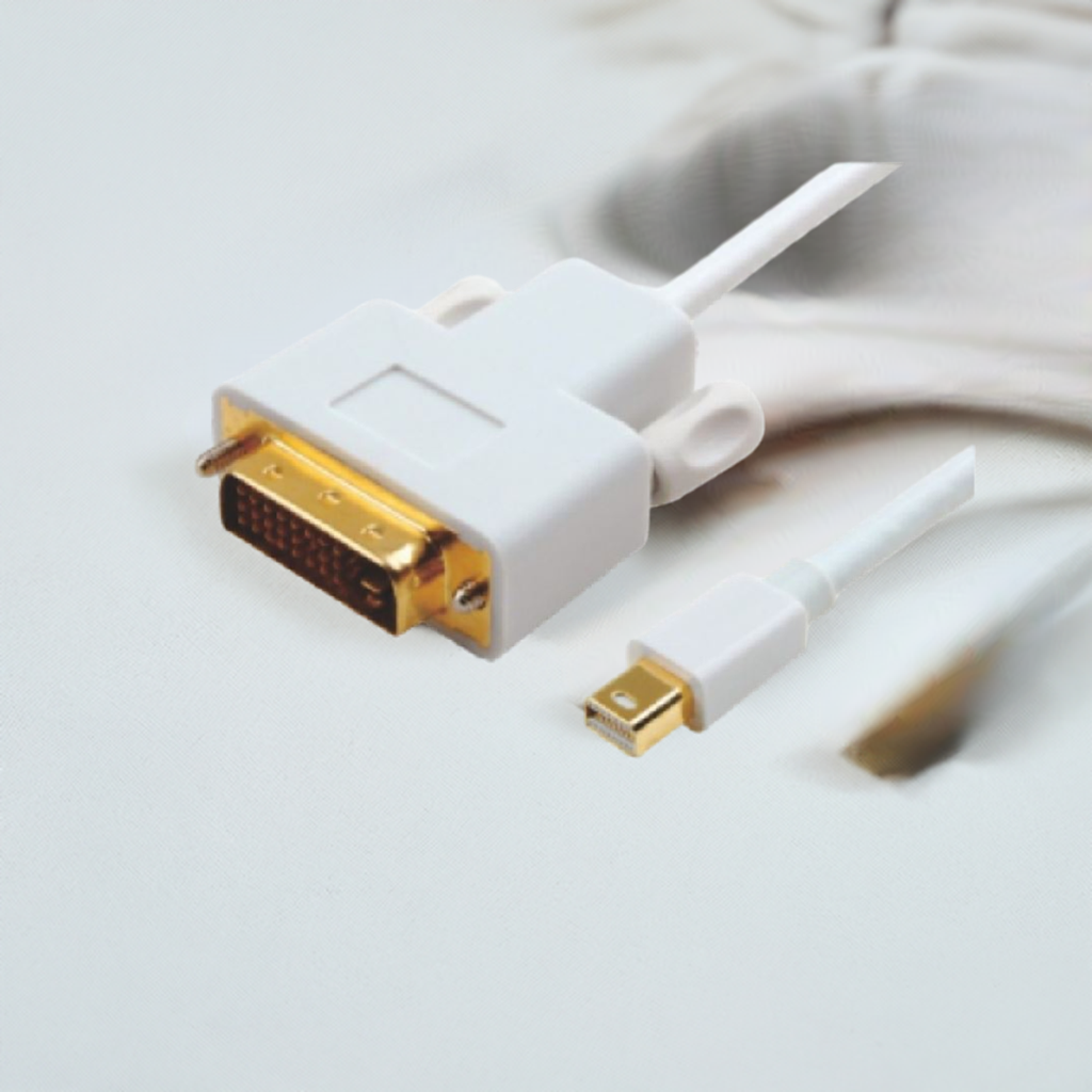 ASTROTEK Mini DisplayPort DP to DVI Cable 2m - 20 pins Male to 24+1 pins Male 32AWG Gold Plated