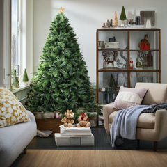Jingle Jollys Christmas Tree 1.8M Xmas Tree Decorations Pine Needles 1024 Tips-QLD_Metro