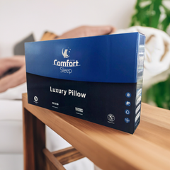 Comfort Sleep Luxury Aqua Comfort Memory Foam Medium Firm Pillow