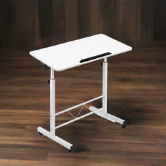 Artiss Laptop Desk Table Adjustable 80CM White