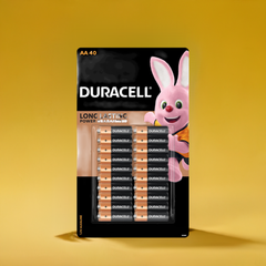 Duracell Alkaline AA Batteries 40 Pack