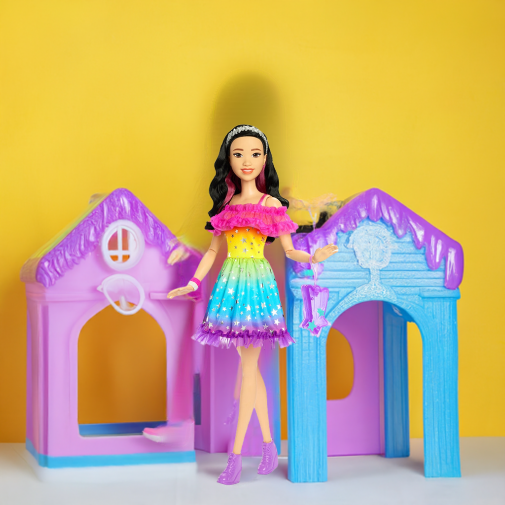 Barbie Large Doll With Accessories Set