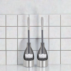 Polder Stainless Steel Toilet Brush Caddy 2 Pack