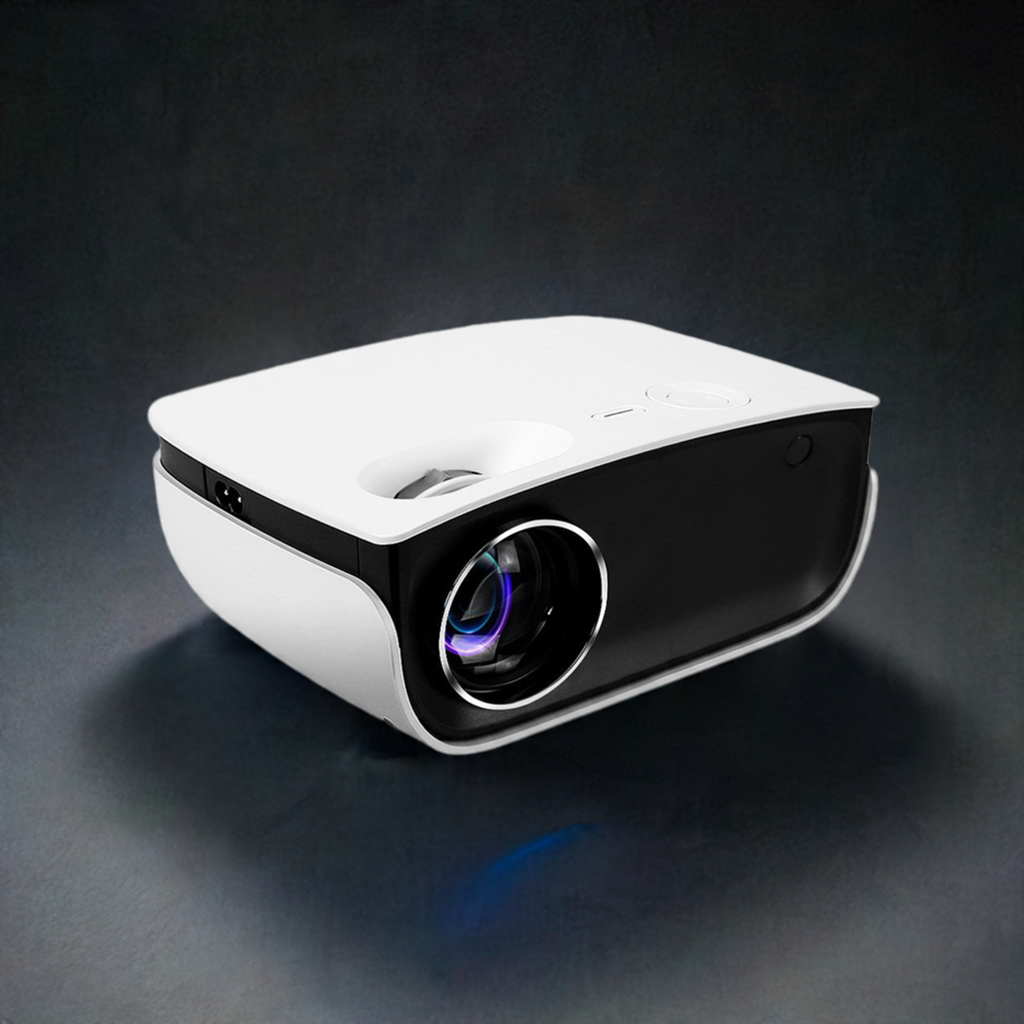 Devanti Portable Mini Video Projector 1080P Wifi Home Theater HDMI White