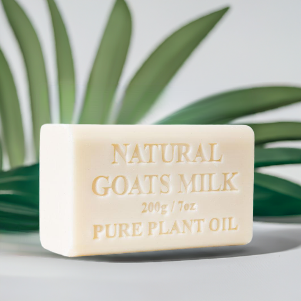 2x 200g Goats Milk Soap Bars - Natural Creamy Scent Pure Australian Skin Care