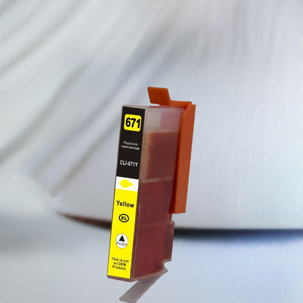 CLI-671XL Yellow Premium Compatible Inkjet Cartridge