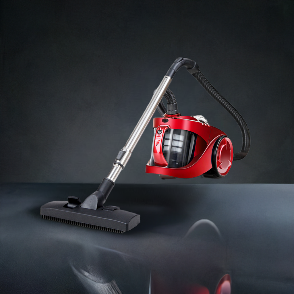 Devanti 2200W Bagless Vacuum Cleaner Red