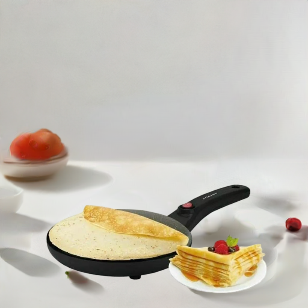 Electric Crepe Maker Frying Griddle Non Stick Pancake maker Baking Pan-TAS_Metro