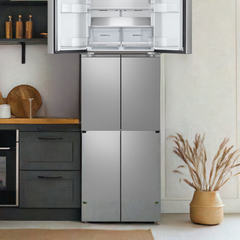 LG 530L Slim French Door Fridge Stainless Steel GF-B505PL