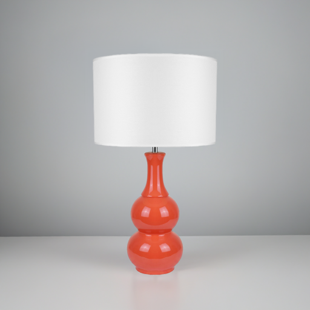 Pattery Barn Table Lamp - Orange