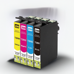 29XL Compatible Inkjet Cartridge Set 4 Ink Cartridges [Boxed Set]