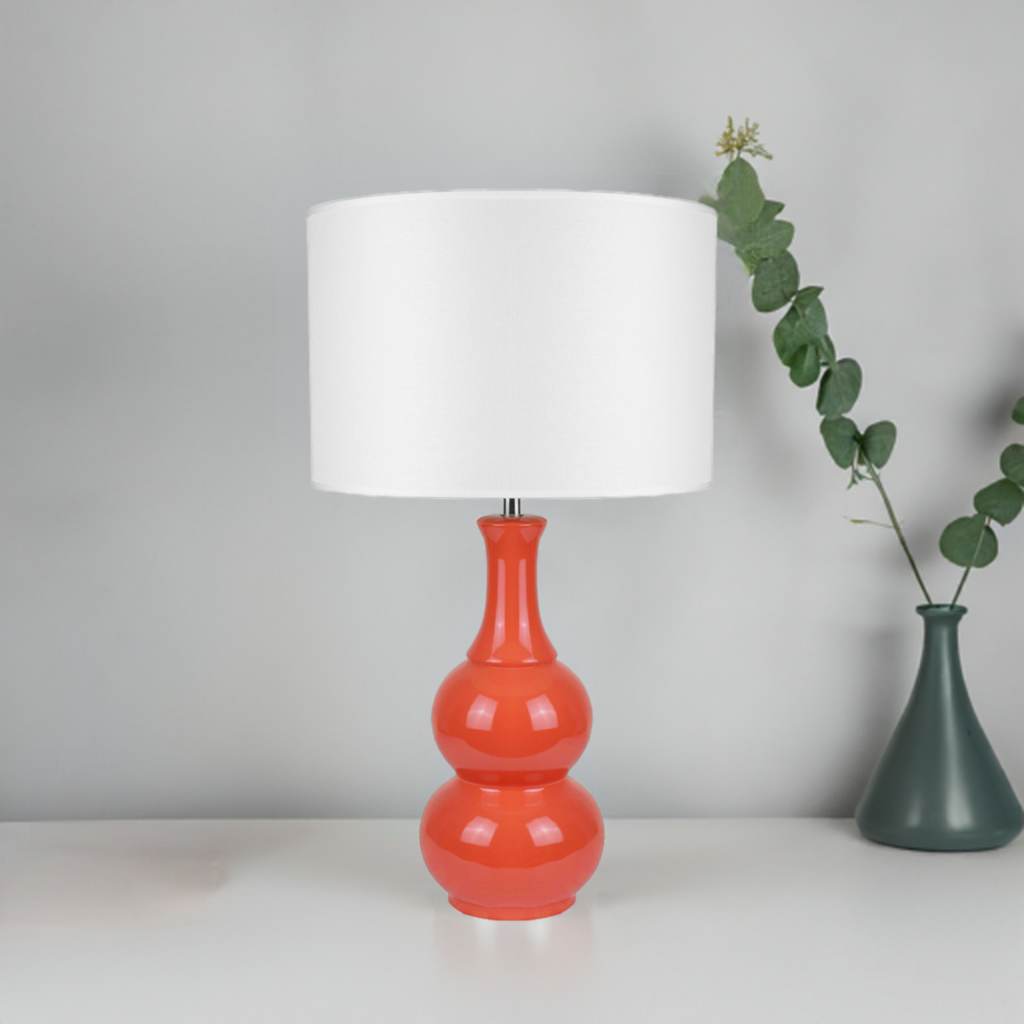 Pattery Barn Table Lamp - Orange