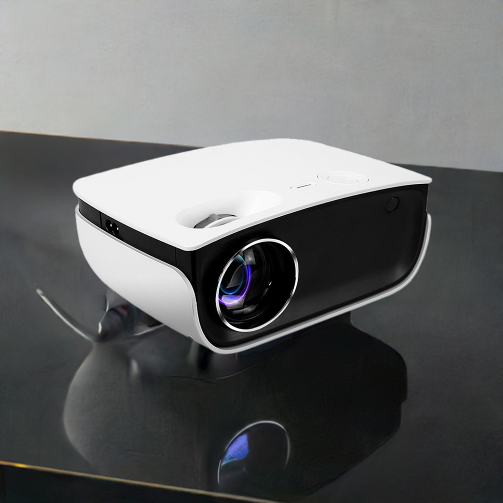 Devanti Portable Mini Video Projector 1080P Wifi Home Theater HDMI White