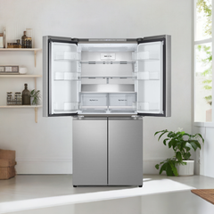 LG 530L Slim French Door Fridge Stainless Steel GF-B505PL