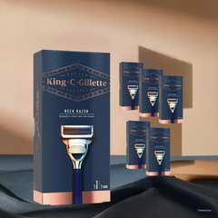 Gillette Razor for Neck & Cheeks - 6 Packs