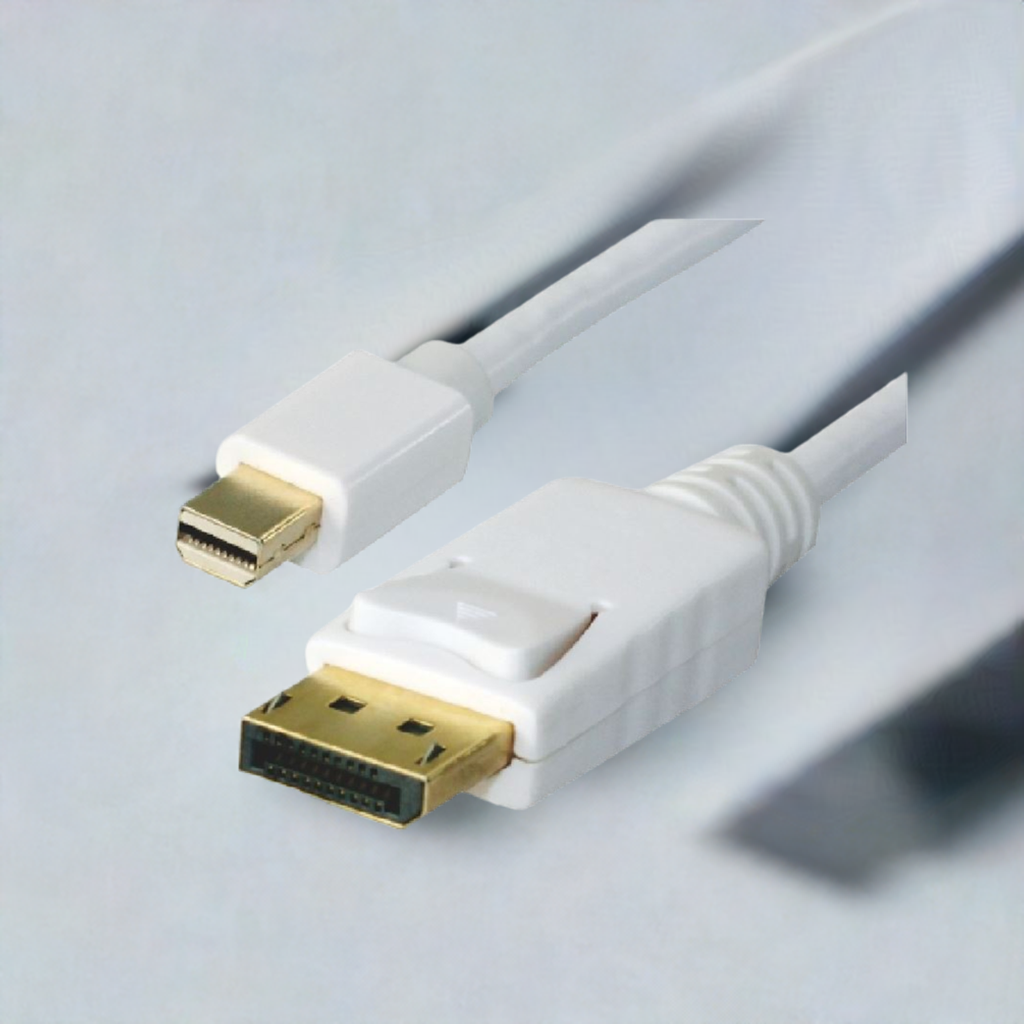 ASTROTEK Mini DisplayPort DP to DisplayPort DP Cable 2m - 20 pins Male to Male Gold Plated RoHS CBMDPMM2