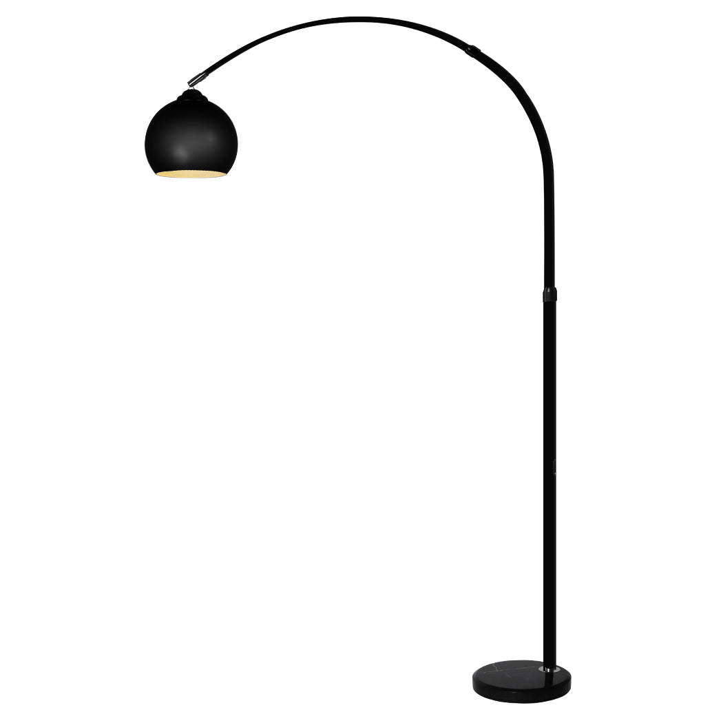 EMITTO Modern LED Floor Lamp Stand Reading Black