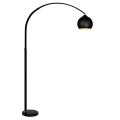 EMITTO Modern LED Floor Lamp Stand Reading Black