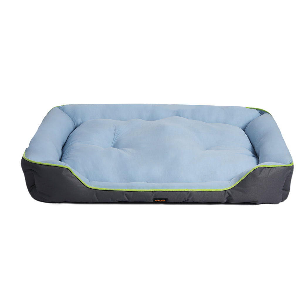 PaWz Pet Cooling Bed Sofa Mat Bolster Large