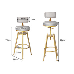 Levede 1x Bar Stools Kitchen Stool Chair-SA_Rural