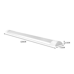 Emitto 10Pcs LED Slim Ceiling Batten 120 CM x10