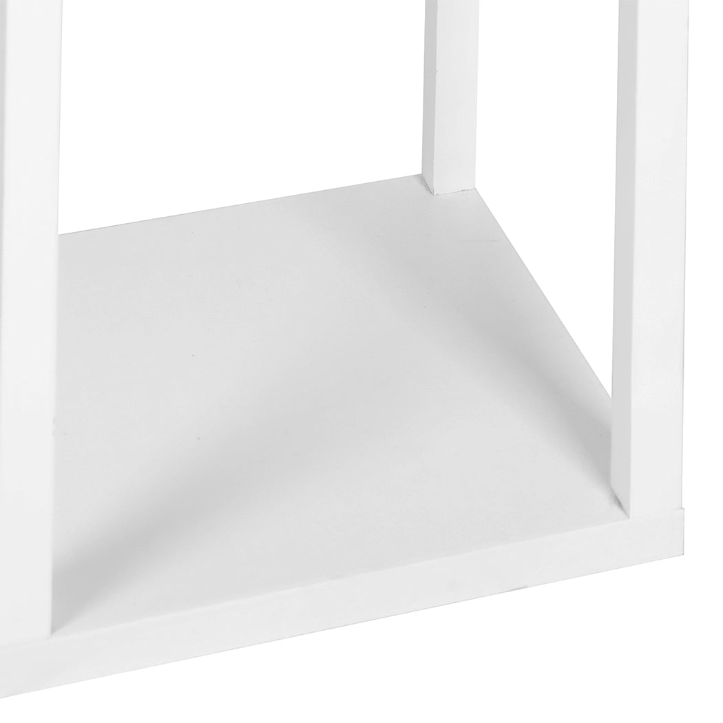 EMITTO Floor Lamp Storage Shelf LED White