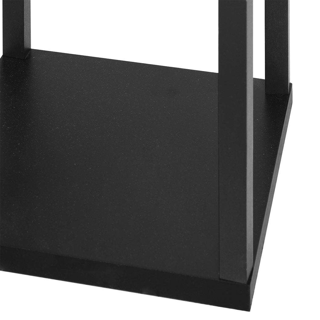 EMITTO Floor Lamp Storage Shelf LED Black