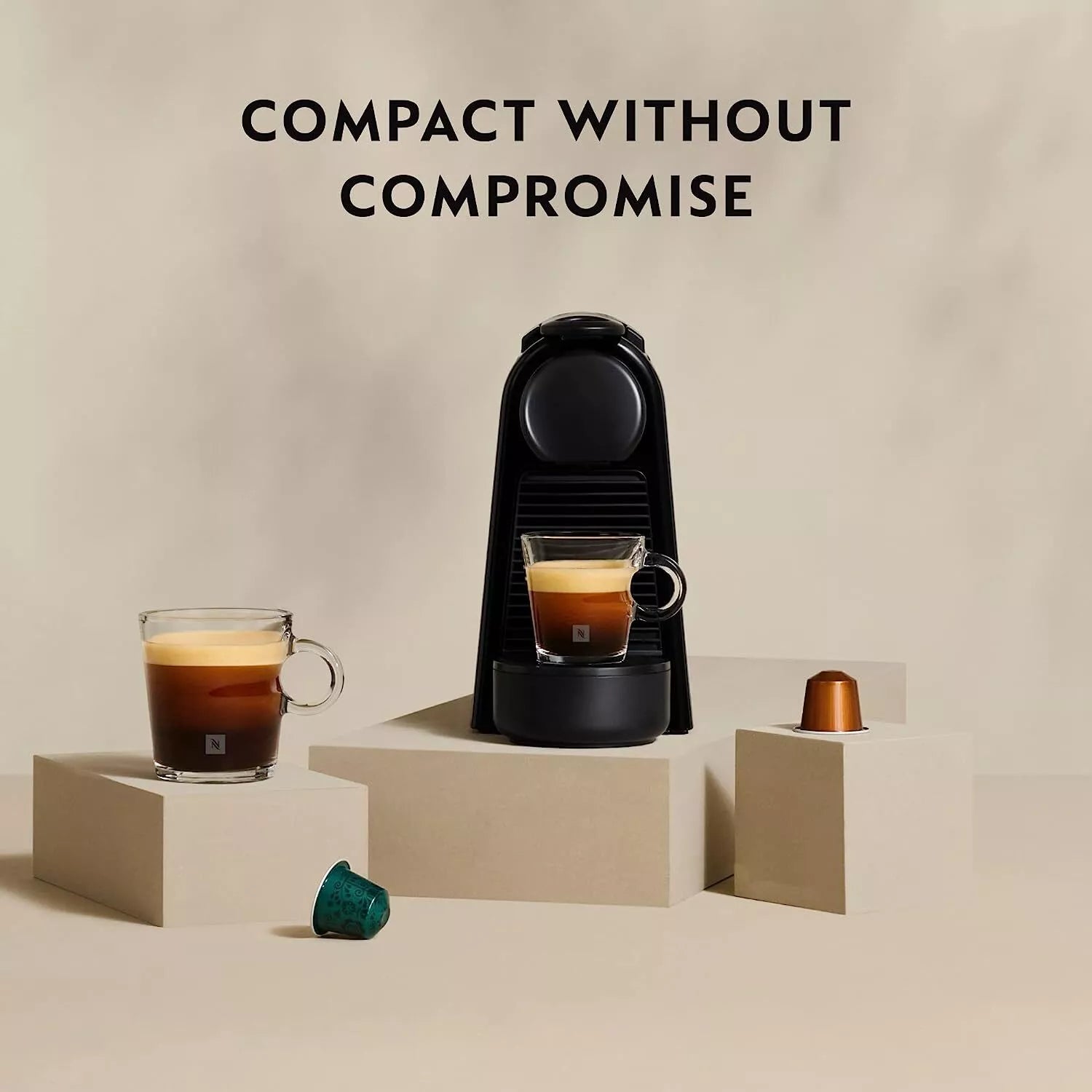 De'Longhi | Nespresso Essenza Mini Solo | EN85WSOLO | Small Capsule and Pod