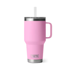 YETI RAMBLER® 35 OZ (1L) STRAW MUG POWER PINK LIMITED EDITION BRAND NEW