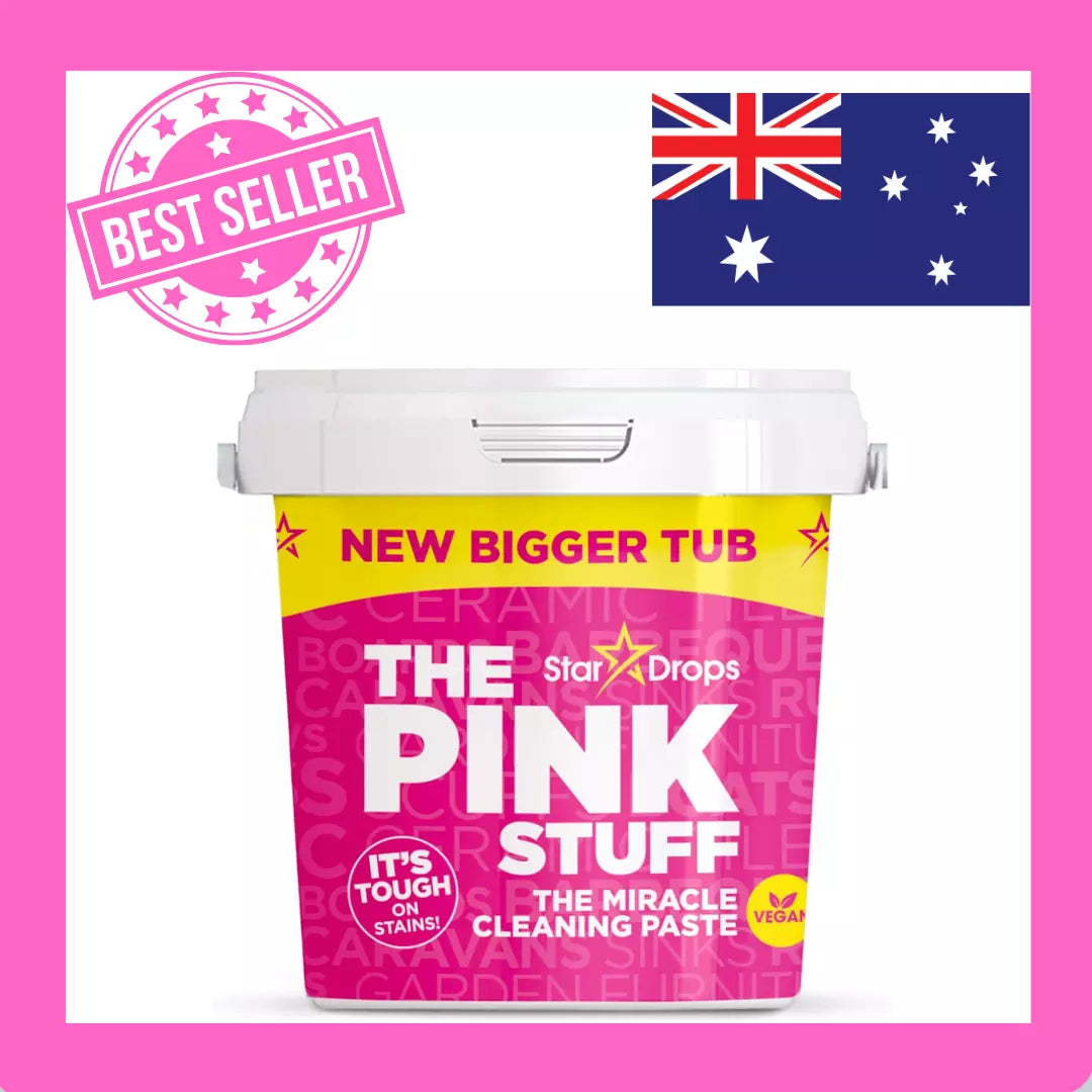 The Pink Stuff Miracle Cleaning Paste 850G - Vegan Multi Purpose Household Surfa