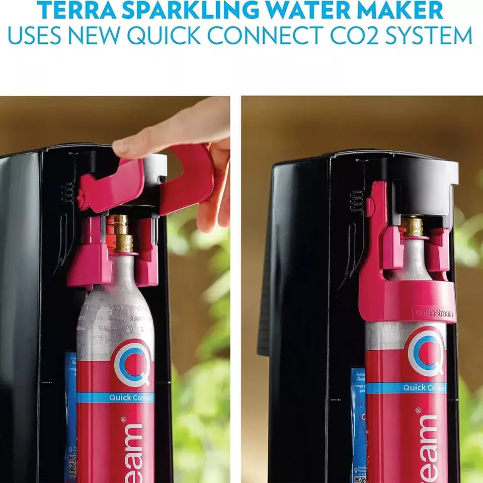 SodaStream Spirit Sparkling Water Drink Maker Terra Pack Soda Stream Machine New