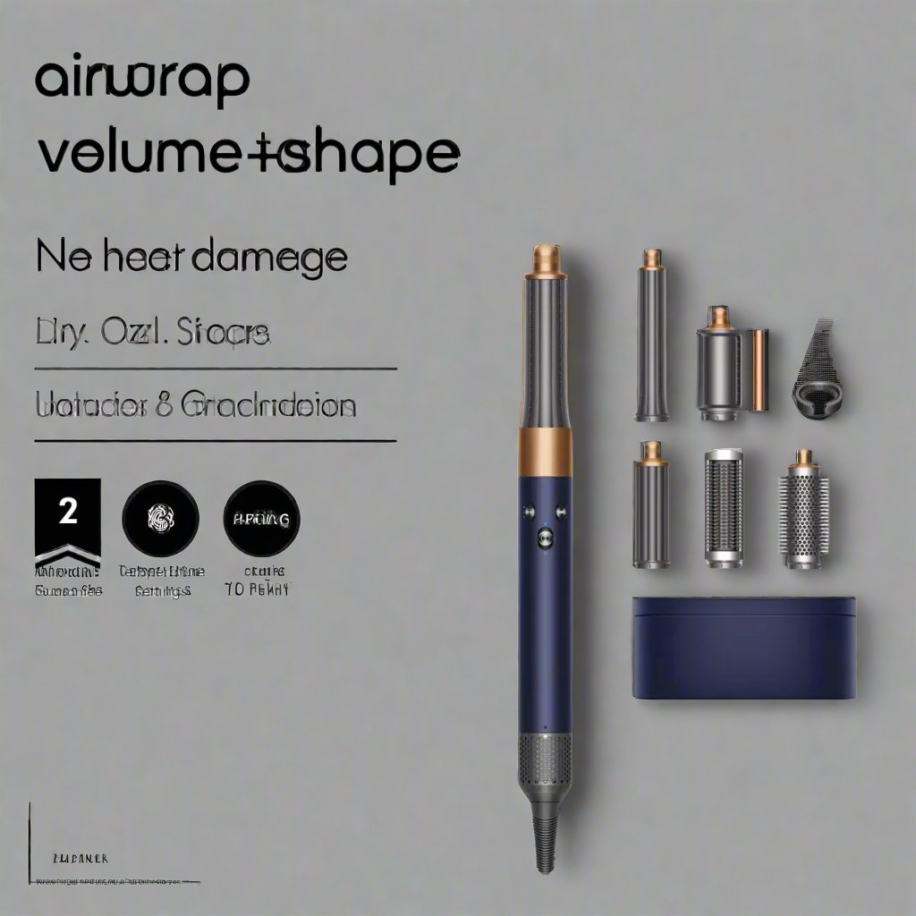 Dyson Airwrap Volume + Shape styler and dryer (Prussian Blue/Copper)