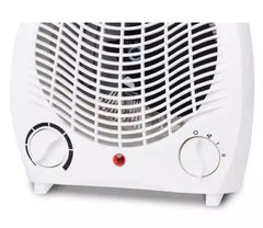 Celsius 2000 Watt Electric Fan Heater With Thermostat 3 Settings & Safety Switch