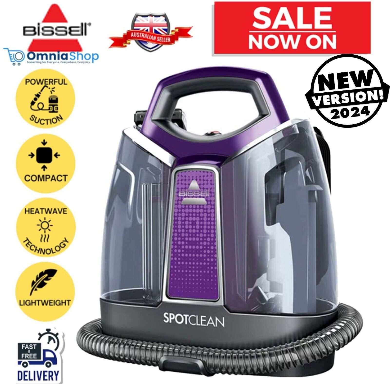 Bissell Spot Clean Professional Carpet Upholstery Cleaner SpotClean Deep Washer