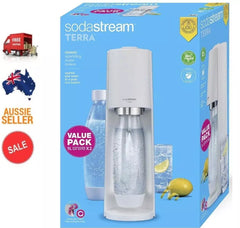 SodaStream Spirit Sparkling Water Drink Maker Terra Pack Soda Stream Machine New