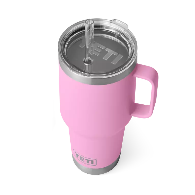 YETI RAMBLER® 35 OZ (1L) STRAW MUG POWER PINK LIMITED EDITION BRAND NEW