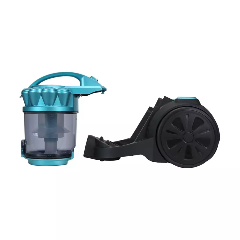 2400W Bagless Multi Cyclonic Cyclone Vacuum Cleaner HEPA Filter + 2 Turbo Head